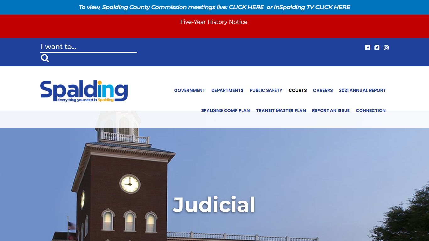 Clerk of Courts - Spalding County, GA