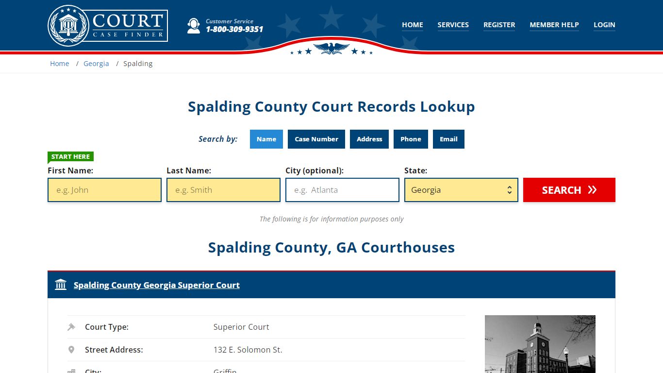 Spalding County Court Records | GA Case Lookup